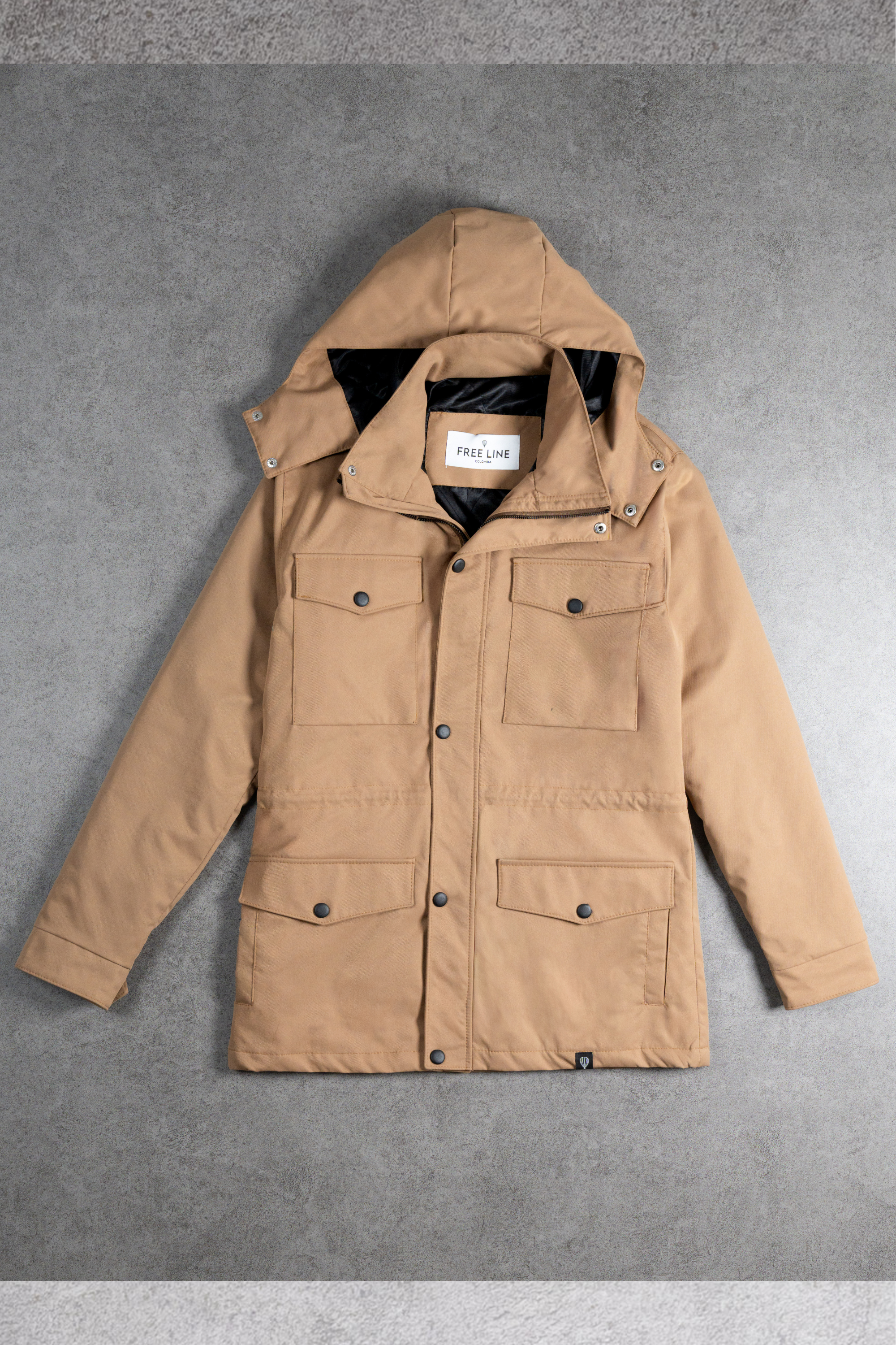 Cazadora Field Camel