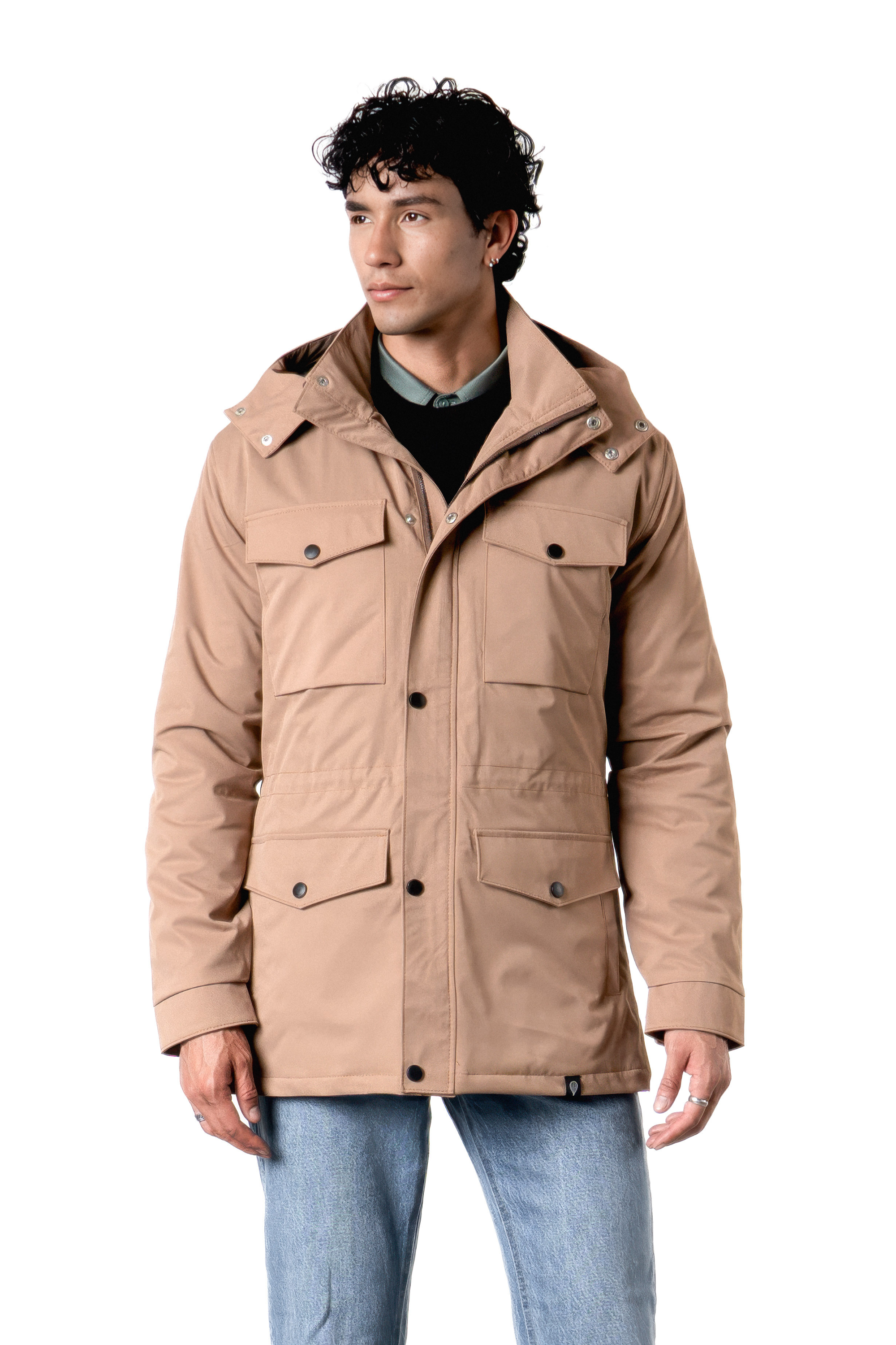 Cazadora Field Camel