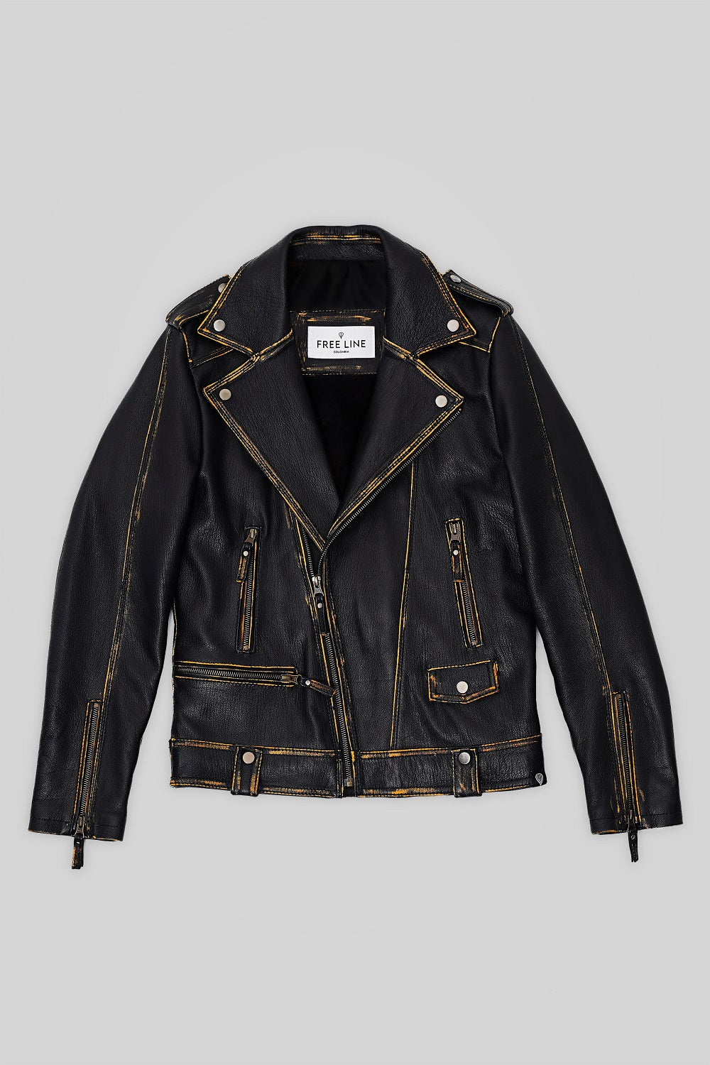 Chaqueta en cuero para hombre, confección hecha a mano por nuestros artezanos, 100 % Colombiana, Chaqueta 100 % en cuero, garantia dos de años