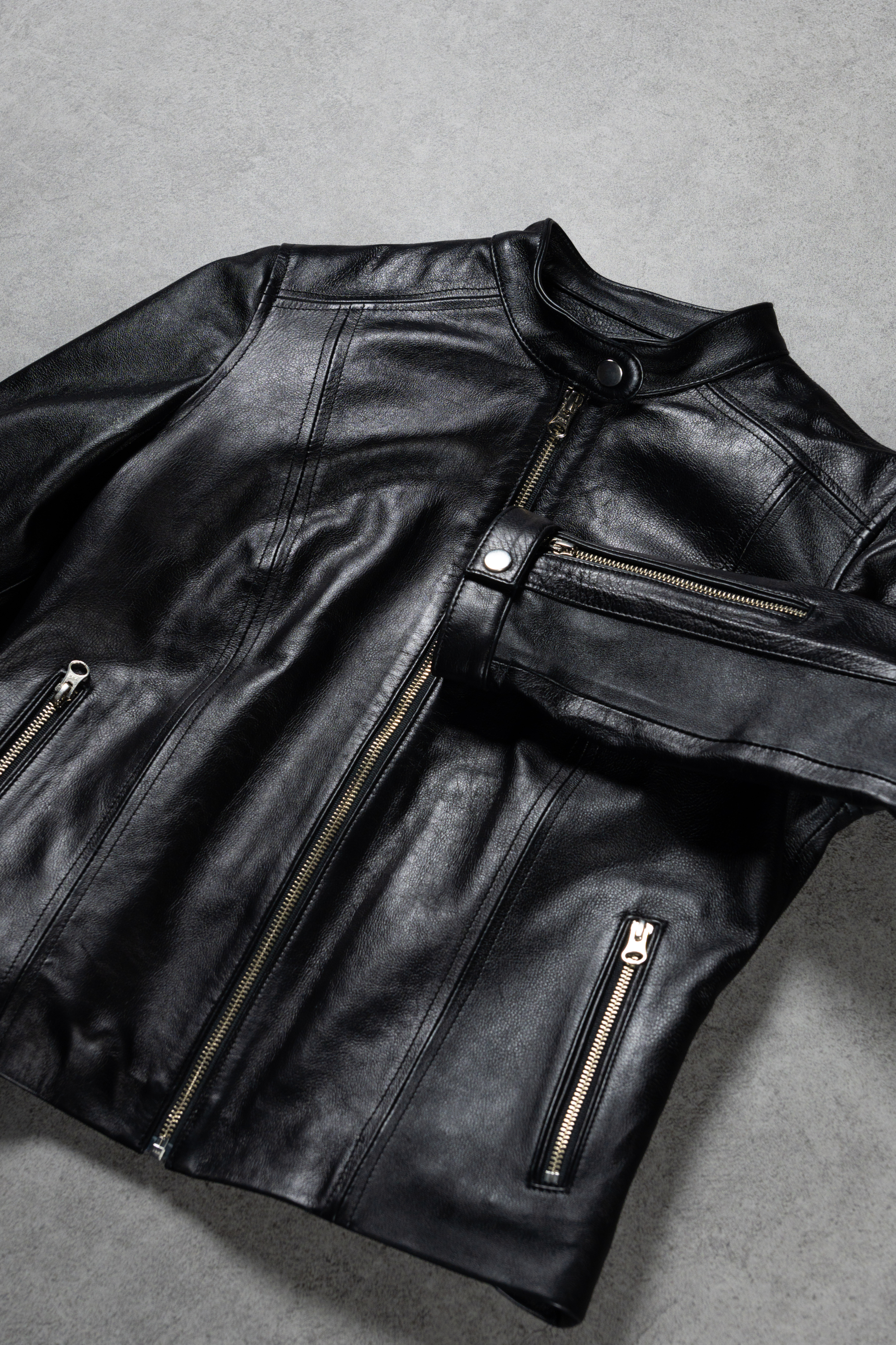 Chaqueta en Cuero Crawley