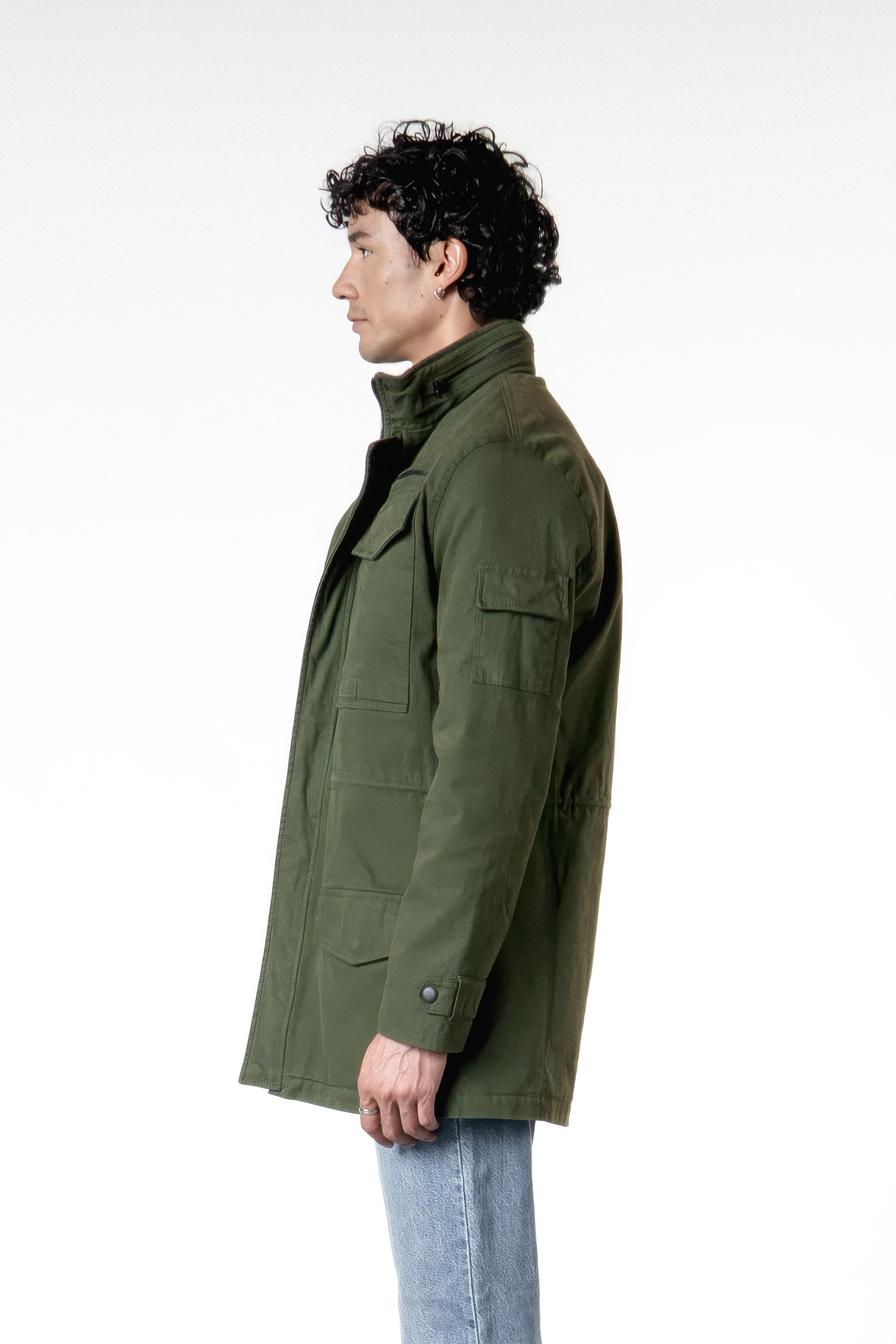 Cazadora en Dril Chevy Verde