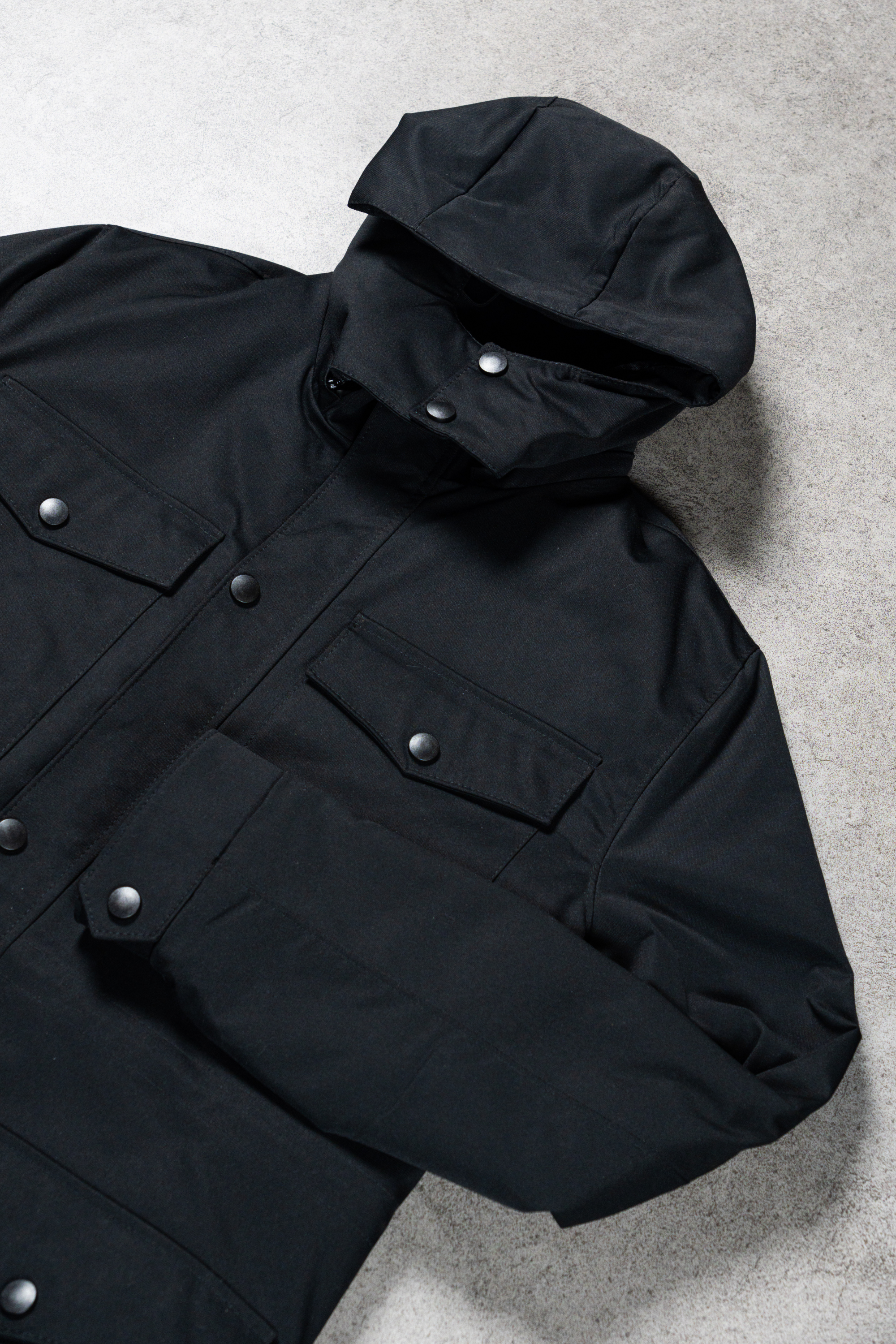 Cazadora Field Negra