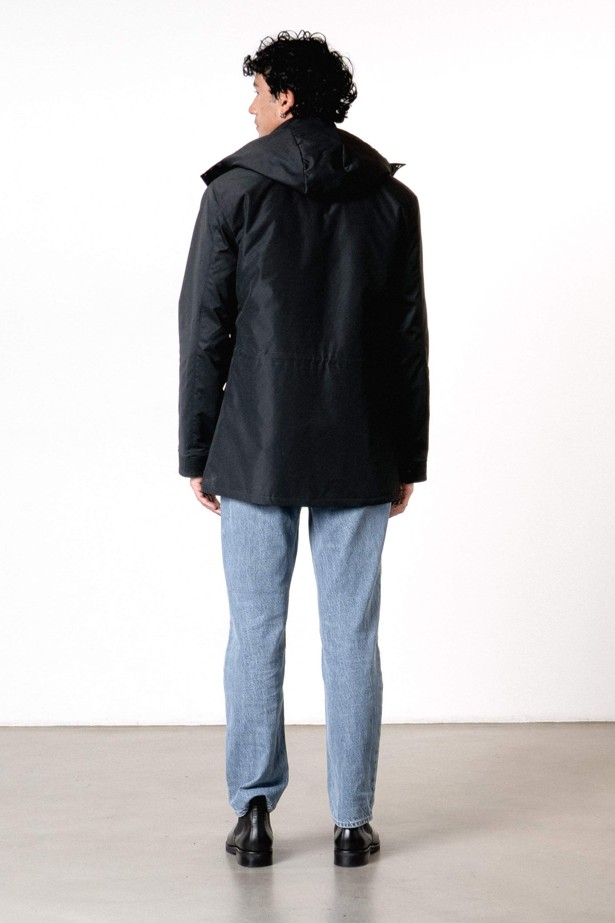 Cazadora Field Negra