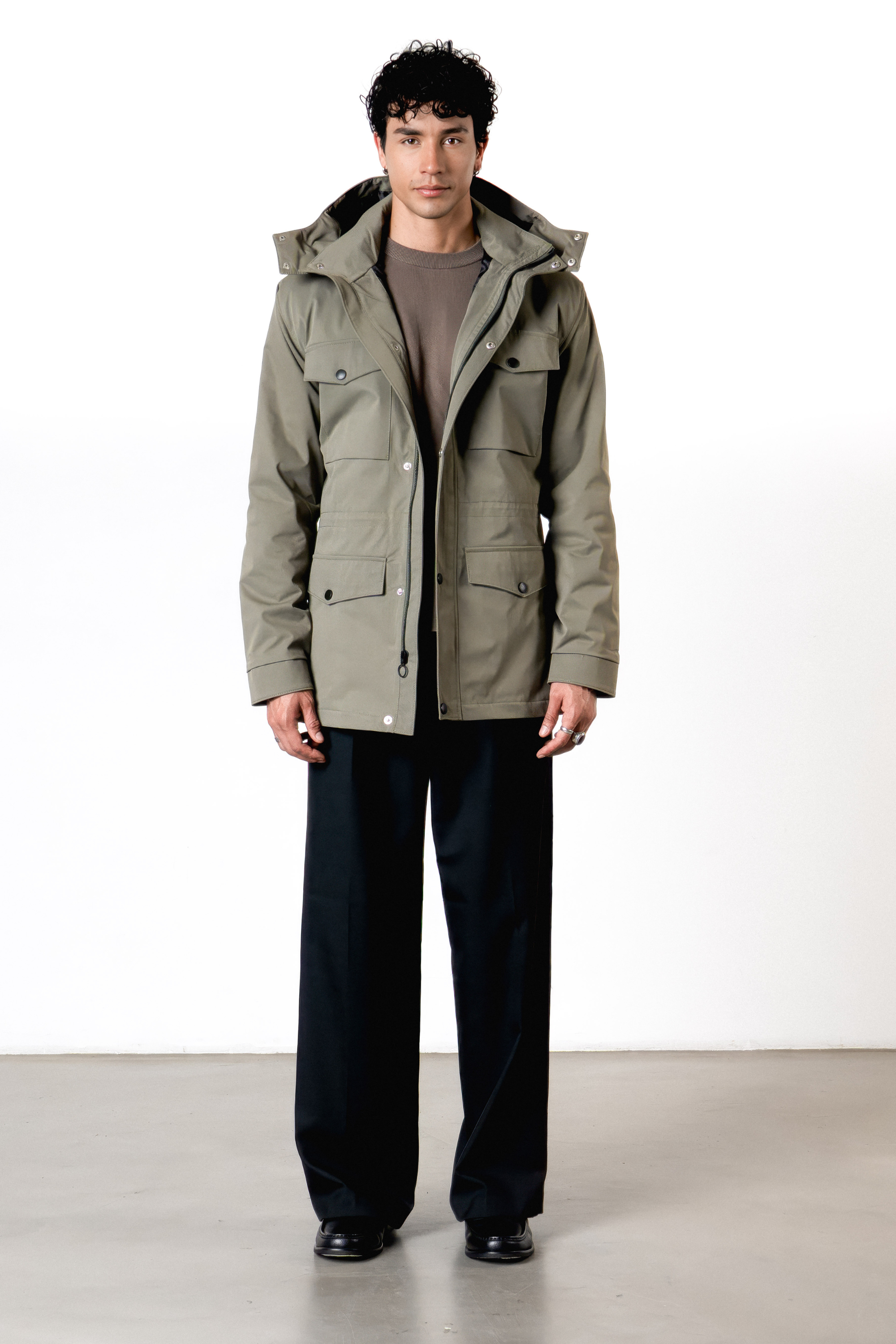 Cazadora Field Verde