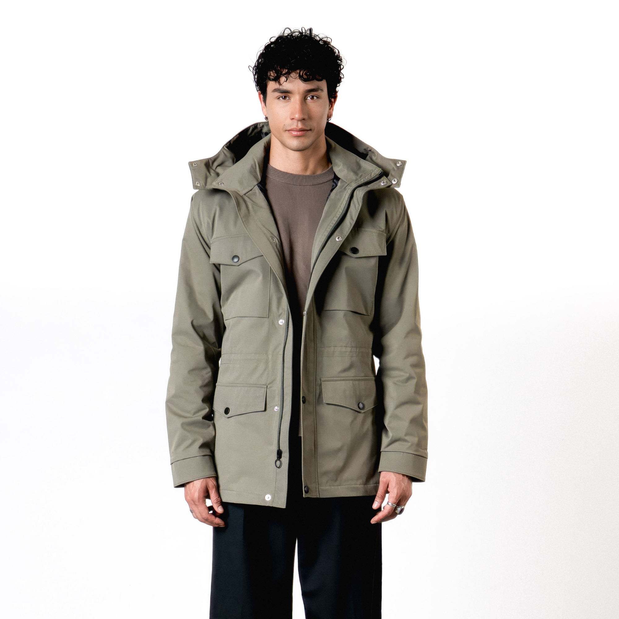 Cazadora Field Verde