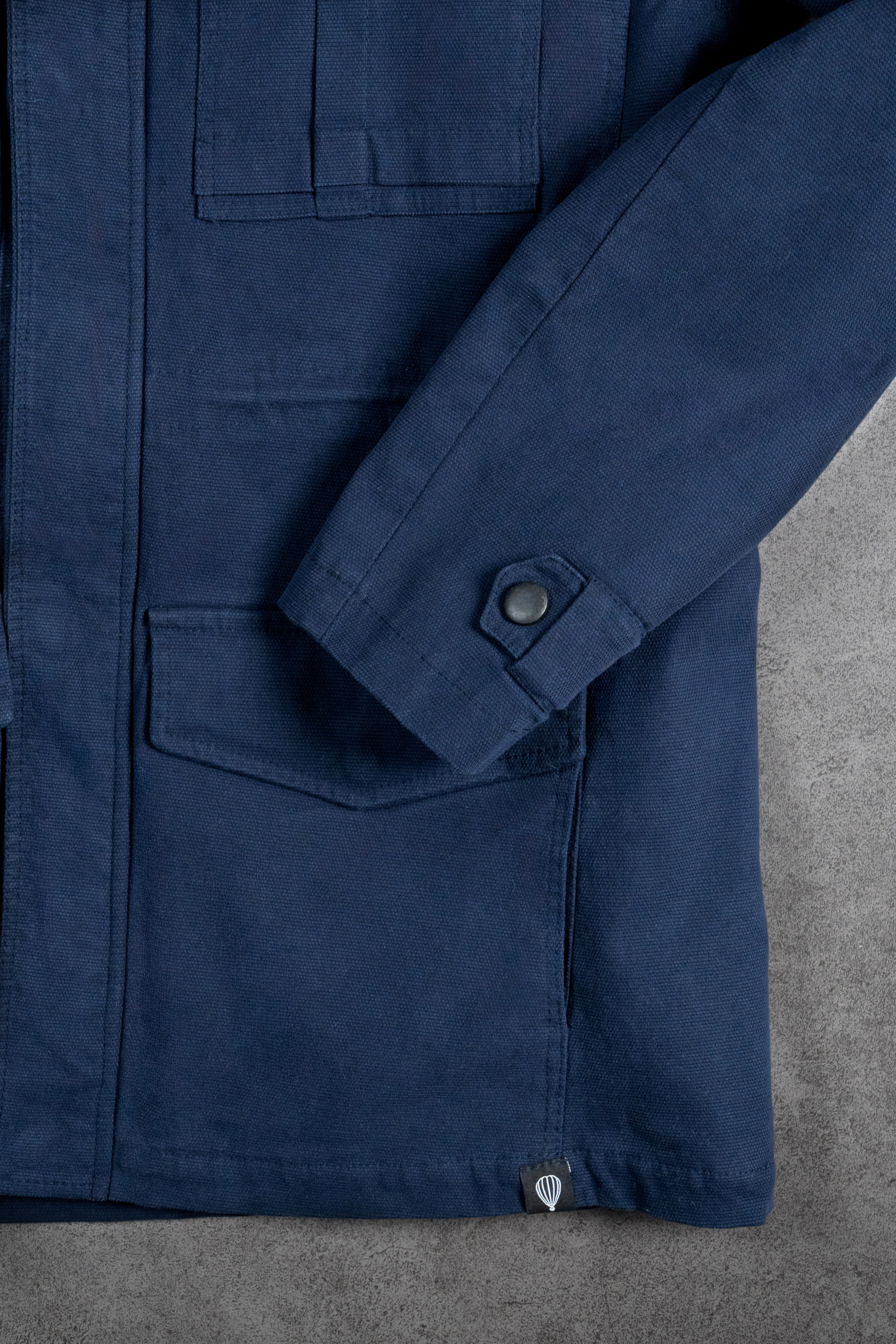 Cazadora en Dril Chevy Azul