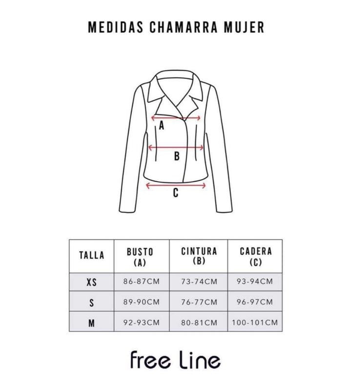 Chaqueta en cuero tipo Biker con taches