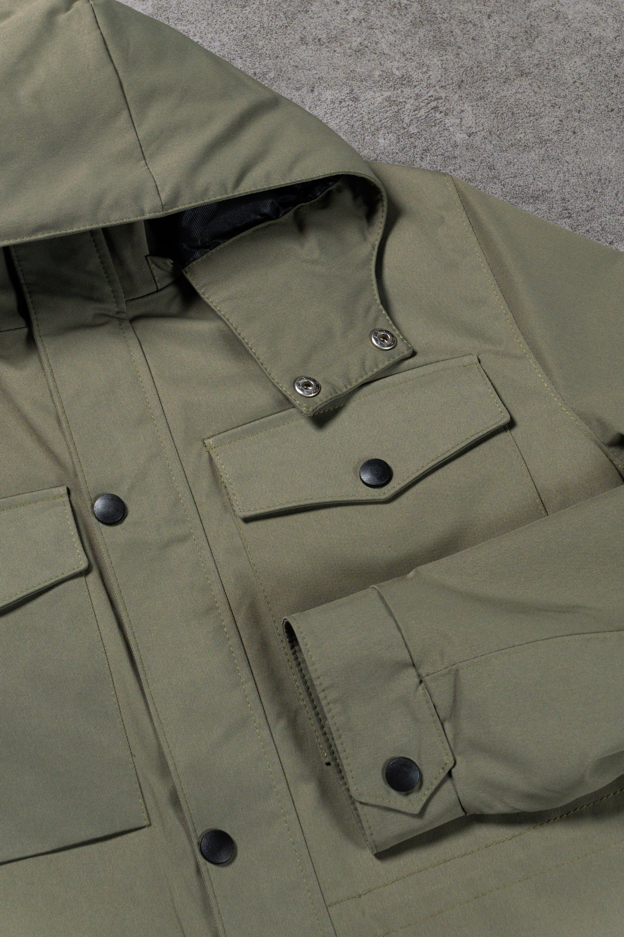 Cazadora Field Verde