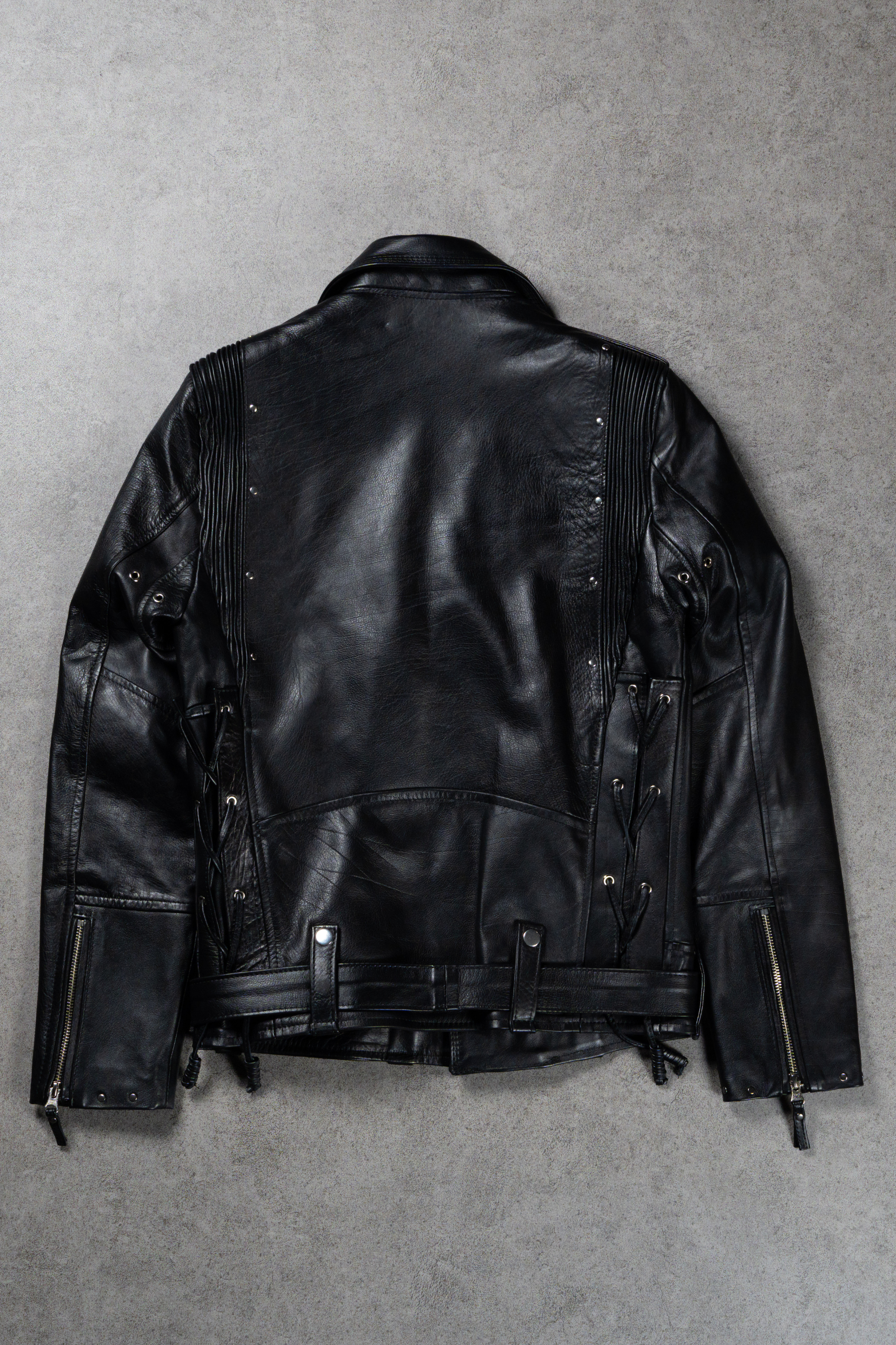 Chaqueta Gibson en cuero Color Negro