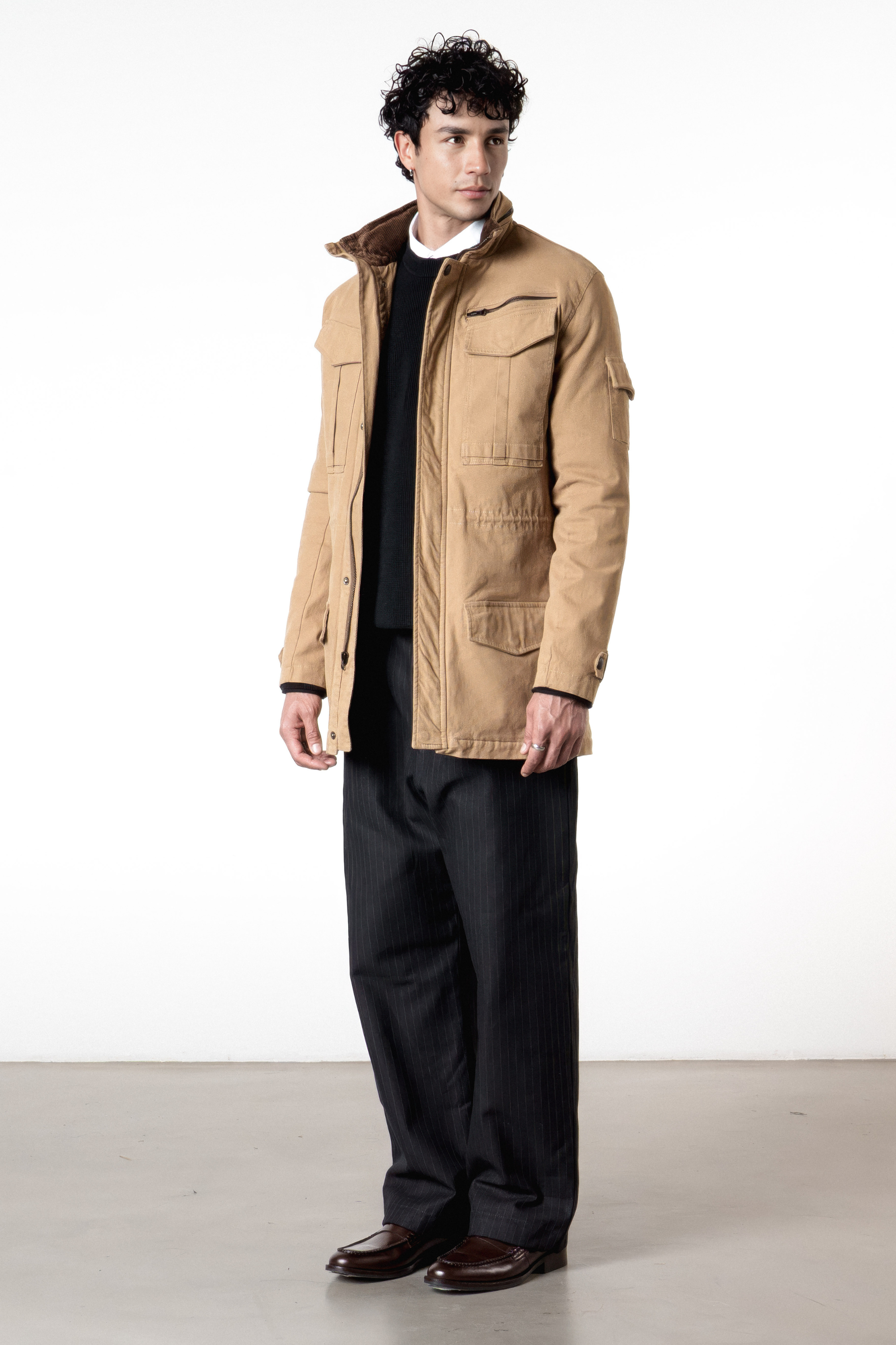 Cazadora en Dril Chevy Camel