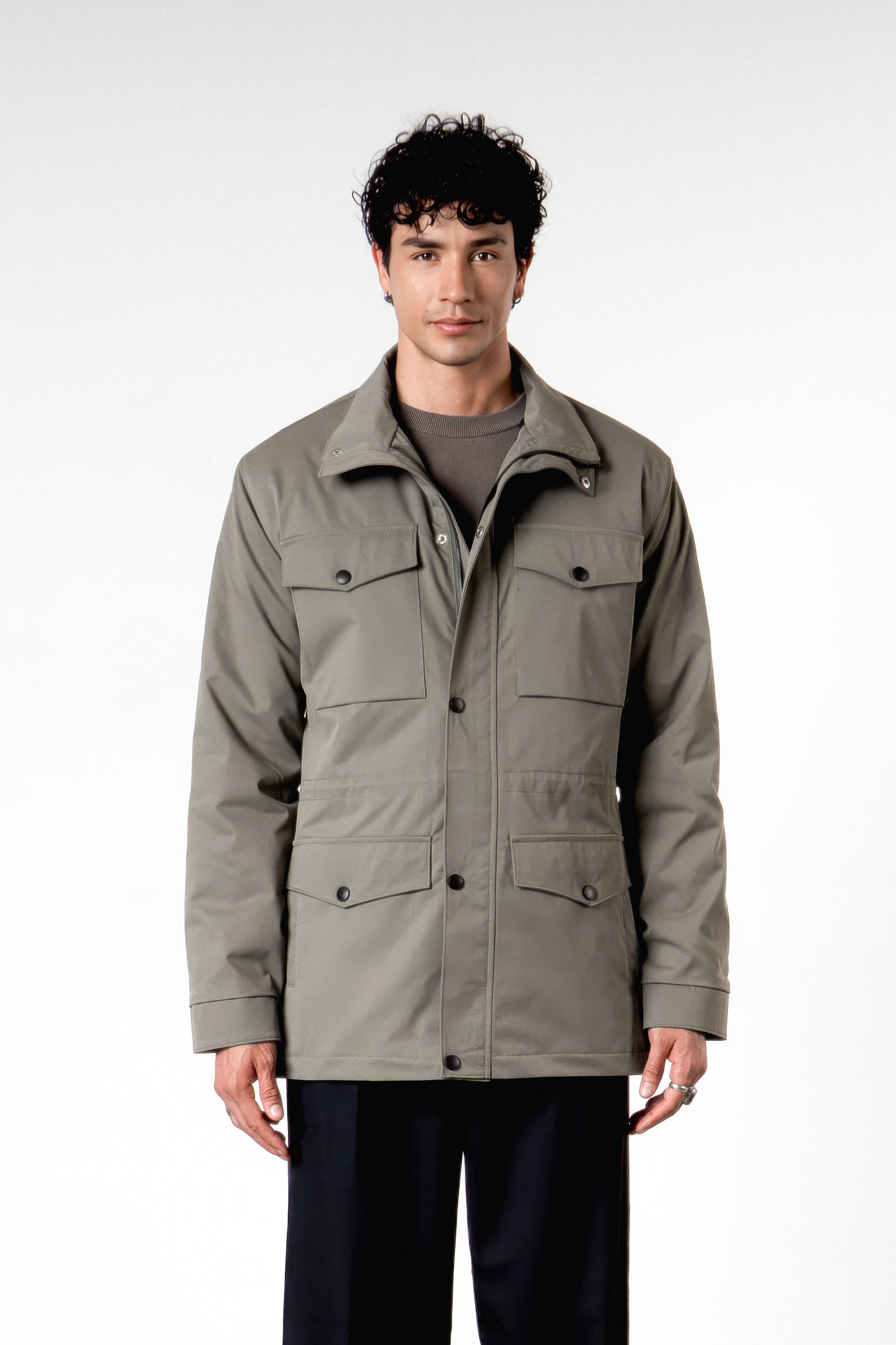 Cazadora Field Verde