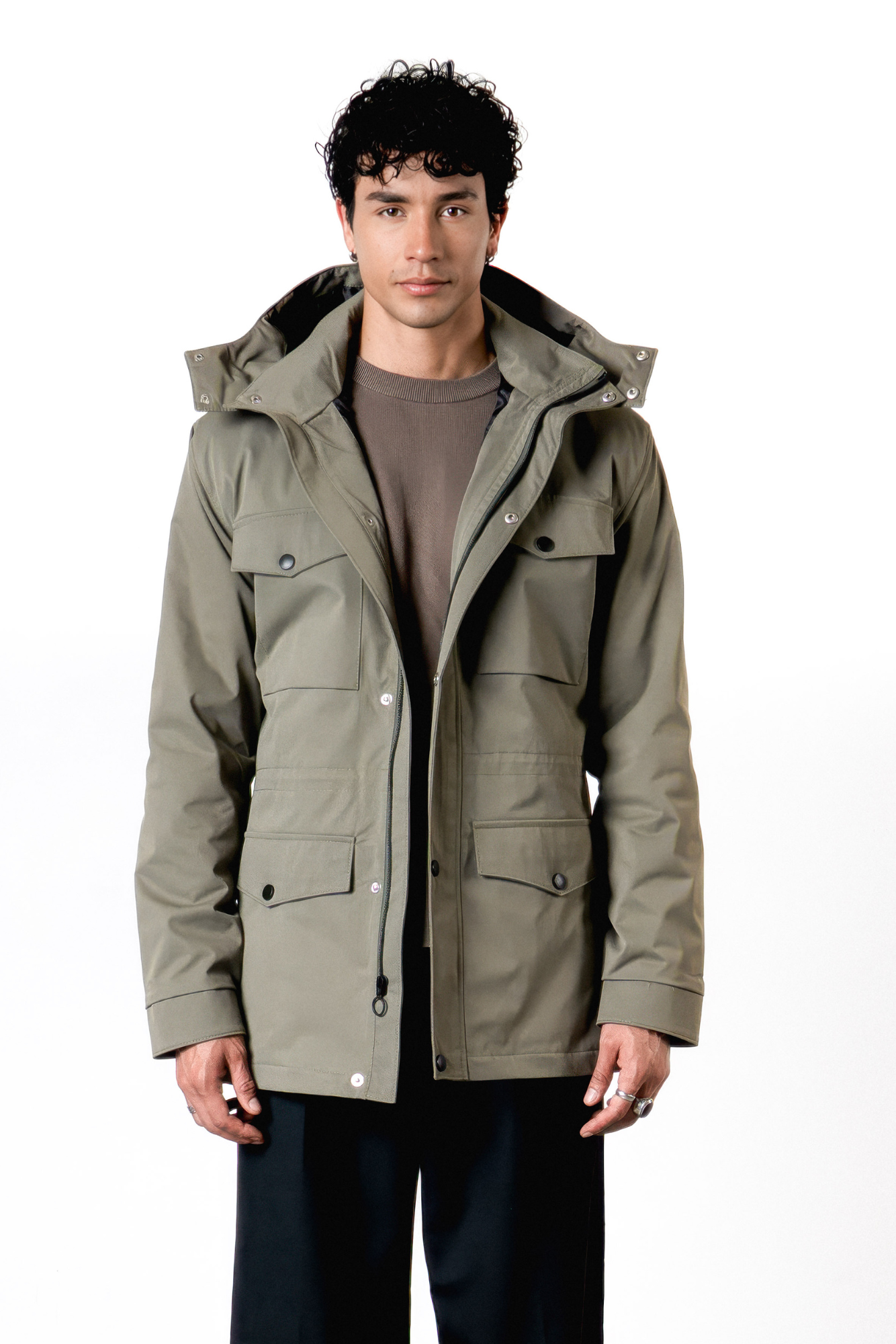 Cazadora Field Verde