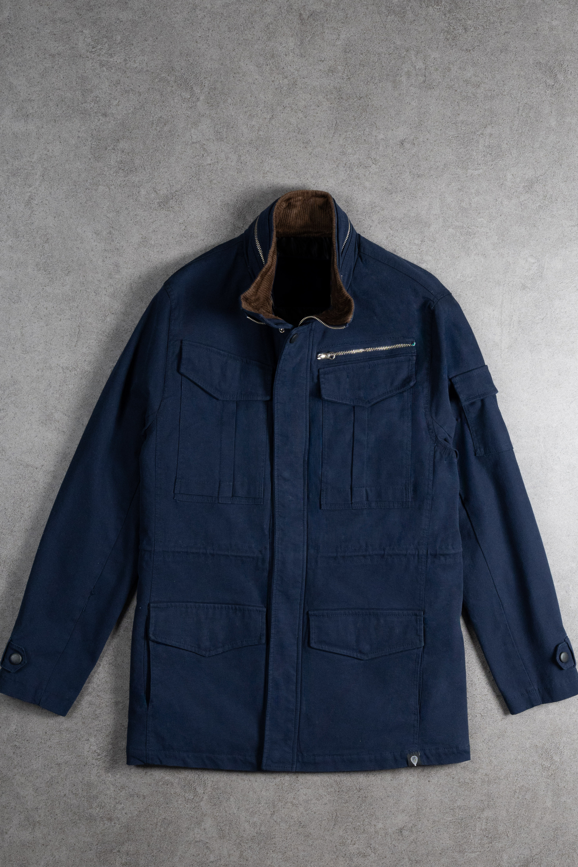 Cazadora en Dril Chevy Azul