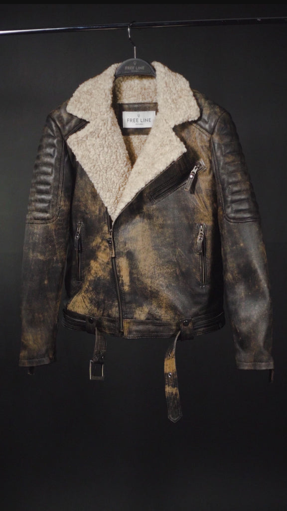 Chaqueta en cuero para hombre, confección hecha a mano por nuestros artezanos, 100 % Colombiana, Chaqueta 100 % en cuero, garantia dos de años